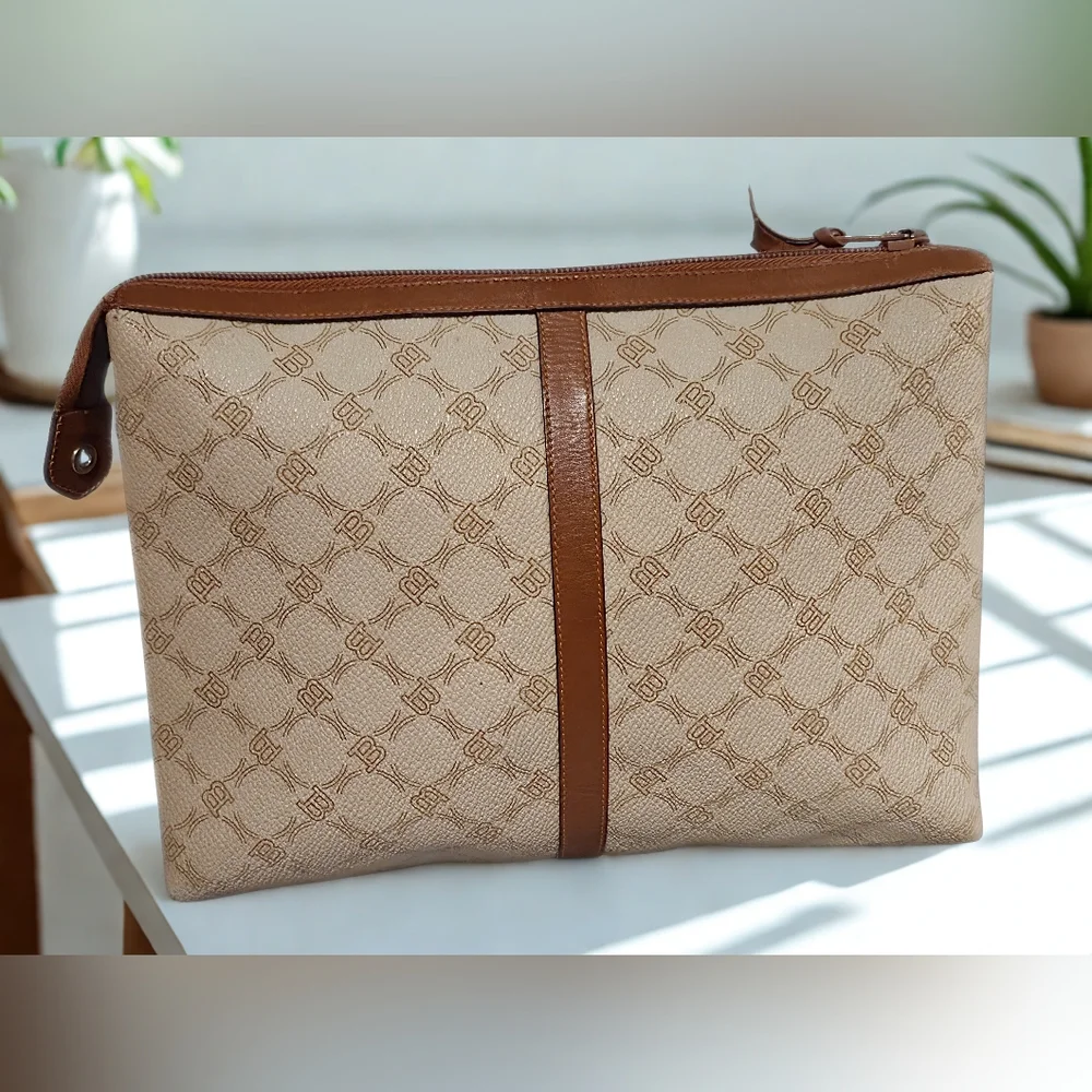 Bally Vintage Clutch/Pouch – Made in Italy